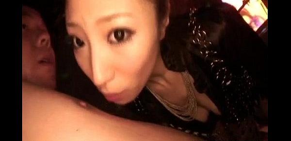  Koyuki Hara exotic Asian babe gives blowjob and tit fuck